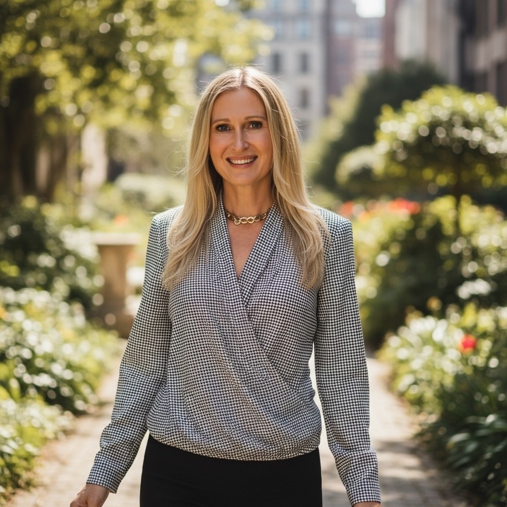 Adrianna Papell Womens Black White Geometric Print Wrap Front Blouse Size S